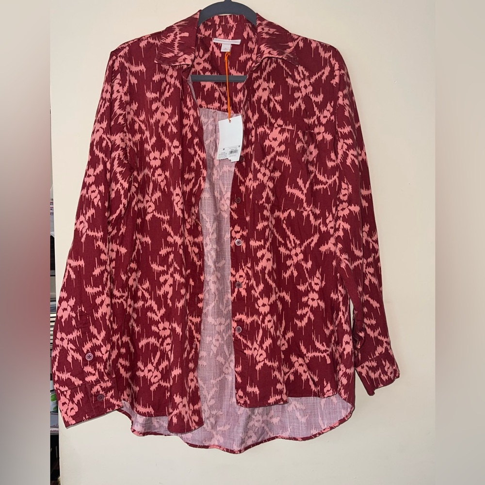 Knox Rose printed button up shirt